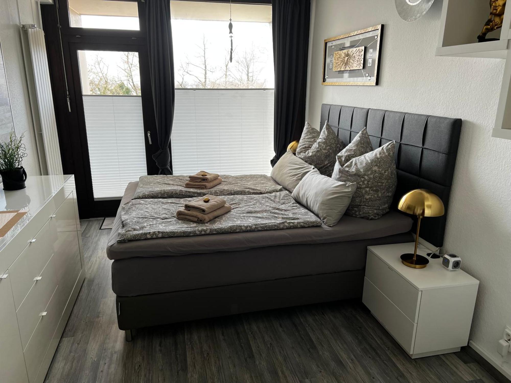 Kleine Moewe, Exklusives Ein Zimmer Apartment Mit Sauna Im Haus Wunstorf Exteriér fotografie